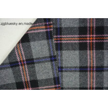 Plaid Wool Fabric with 4 Colors